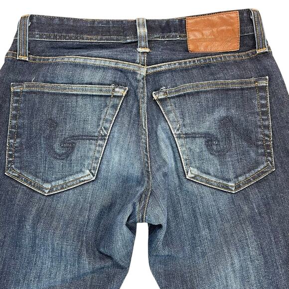 Adriano Goldschmied Dylan Slim Skinny Jeans Mens 29x28 Blue Made USA Denim - Picture 6 of 12